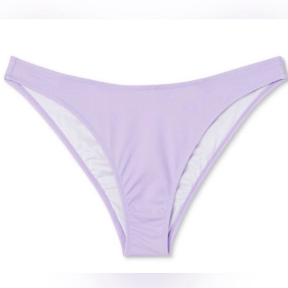 NWT Shade & Shore Lilac Bikini Bottoms Size S